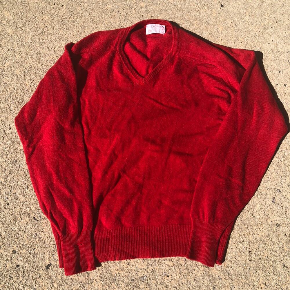 Vintage 80s Thane Hydraknit Wool Sweater